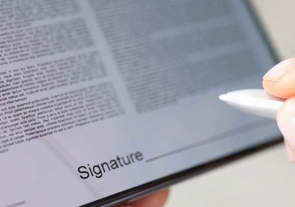 signature électronique